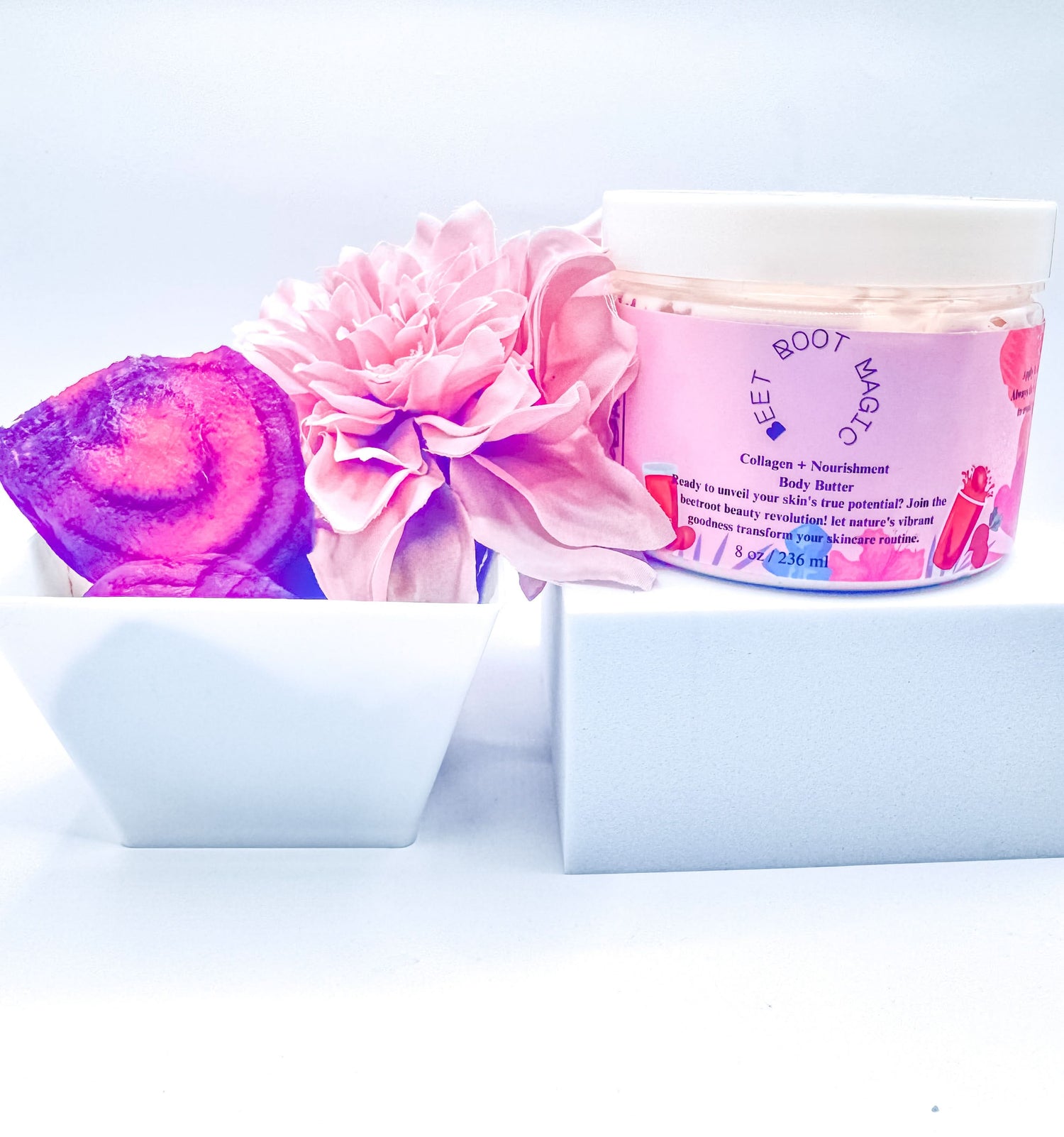 Beet Root Magic + Collagen: Nourishing Body Butter