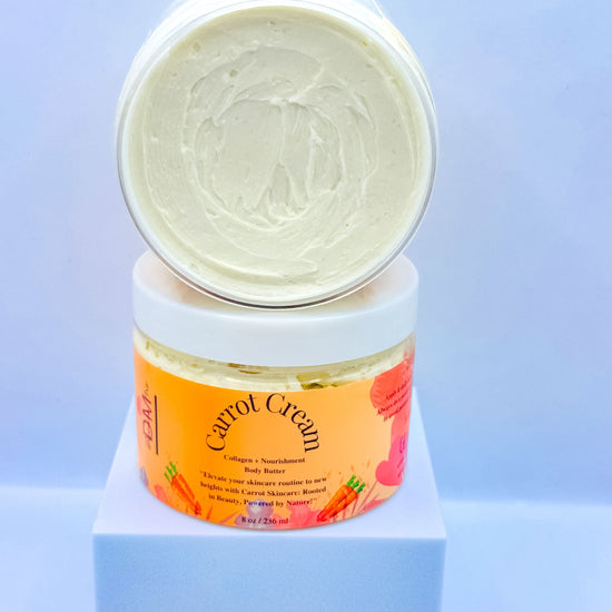 Carrot Cream + Collagen : Nourishing Body Butter