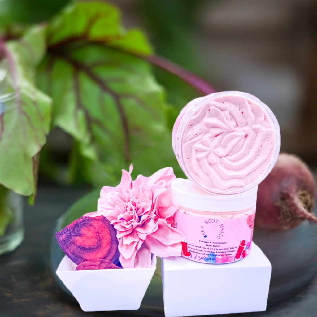 Beet Root Magic + Collagen: Nourishing Body Butter